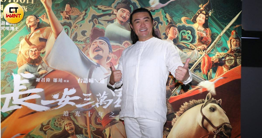 李㼈擔任《突破三千米的泳氣》監製，出席活動澄清沒有跟導演安景鴻鬧不合。（圖／侯世駿攝）