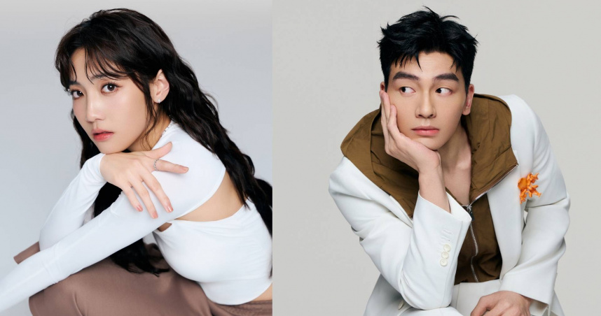 「魔法化妝間：特效化妝現場秀」分別以「一半是青春，一半是滄桑」和「3D數位翻模殭屍妝」的妝容主題，為本屆北影非常新人演員張洛偍、林映彤上妝。（圖／台北電影節提供）