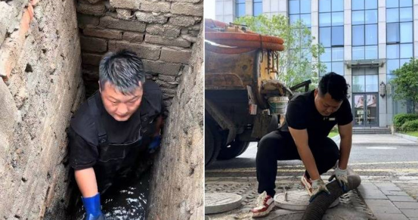 中國掏糞工的薪水引人好奇。（圖／翻攝自紅星新聞）