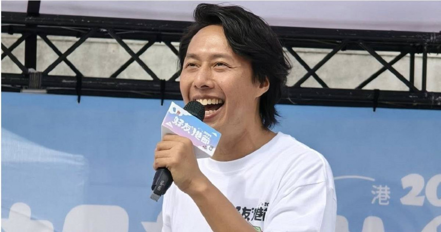 香港演員張啟樂。（圖／翻攝自Facebook／港仔張啟樂的臺灣生活）