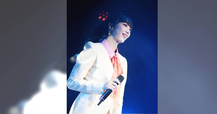 美彌瑠璃香在台提前慶生。（圖／煌月藝術文化提供）