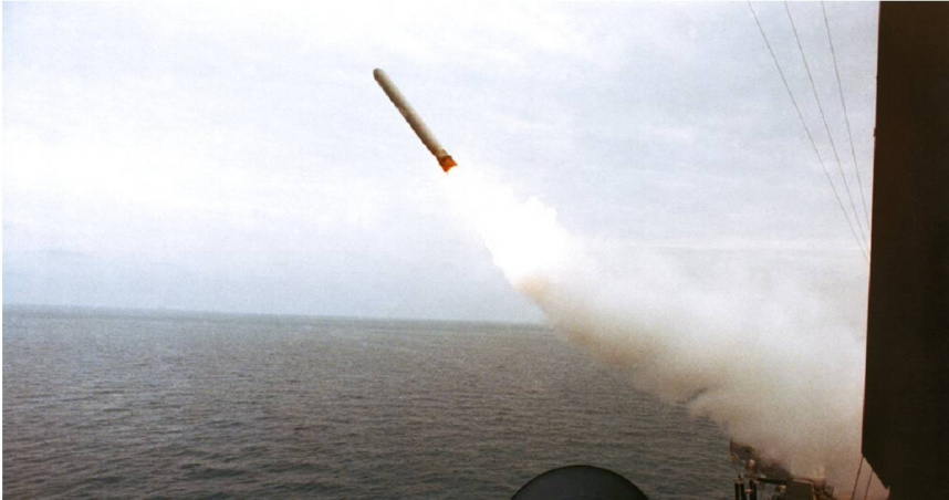 戰斧巡弋飛彈（Tomahawk cruise missile）。（圖／達志／美聯社）