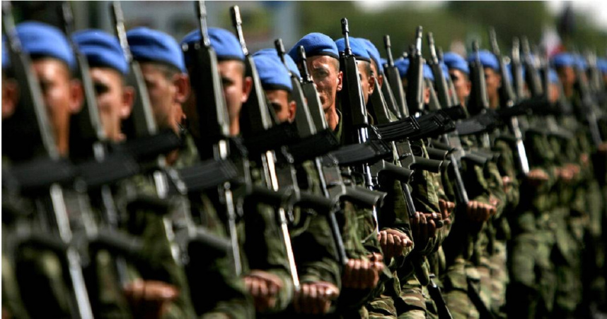 聯合國維持和平部隊（United Nations Peacekeeping Forces）。（圖／達志／美聯社）