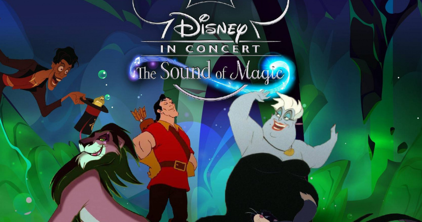 《迪士尼：魔法之聲》電影交響音樂會，將於12月6日至7日再次回歸台北國家音樂廳。（圖／MNA牛耳藝術提供）