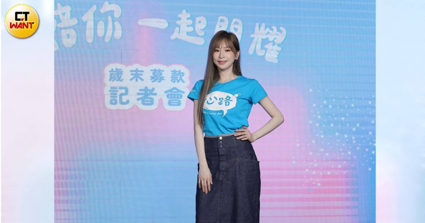 王心凌與多年好友吳克群傳出緋聞。（圖／楊澍攝）