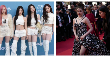 aespa確定出席第76屆NHK紅白歌合戰，但陸籍成員寧寧（右）將因流感缺席，引發關注。（圖／達志／美聯社，下同）