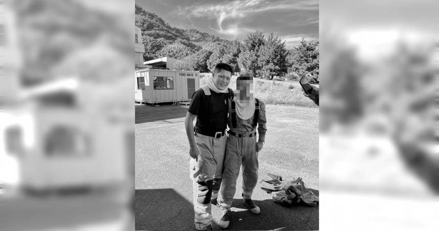 詹能傑於救災行動中不幸殉職。（圖／翻攝畫面）