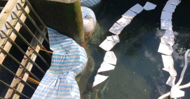 去年基隆河油污污染自來水事件影響約15萬戶用水，今日檢方起訴涉案業者，台水將依法求償。（圖／報系資料照）