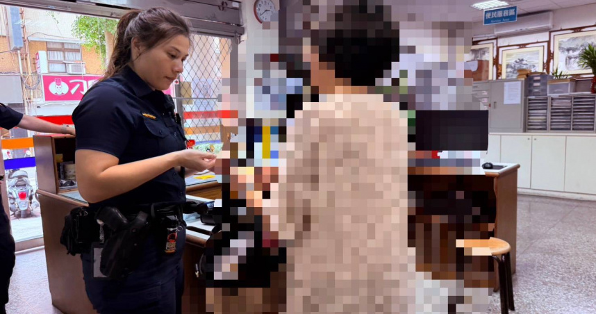 催淚！遺失亡夫骨灰項鍊淚灑派出所　信義女警聯手熱心運將幫尋回