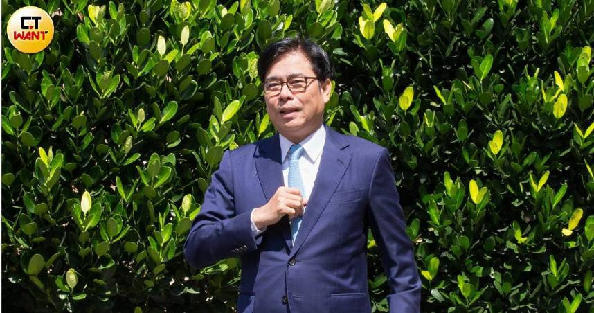 陳其邁認為沈伯洋與蔣萬安形象形成反差，「洋流」效應可能外溢其他地區，但影響程度仍待觀察。（圖／黃威彬攝）