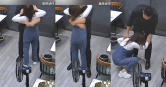 一名男子擁抱妻子後，竟造成對方肋骨骨折。（圖／翻攝自微博）