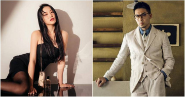 蔡瑞雪（左）與已婚《GQ Taiwan》編輯長「那個凱文」（右）被爆出不倫戀。（合成圖／翻攝自Facebook／蔡瑞雪、那個凱文 That Mr. Wang）