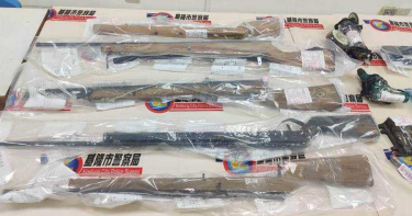 改造槍砲最輕判5年 基警刑大3天掃出11枝長短槍