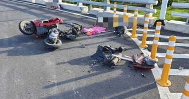 連人帶車被撞飛10公尺 女騎士與汽車擦撞慘死