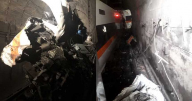 太魯閣嚴重變形!第7節最慘「20人無心跳」如地獄 民眾拖行李塵土中奔逃