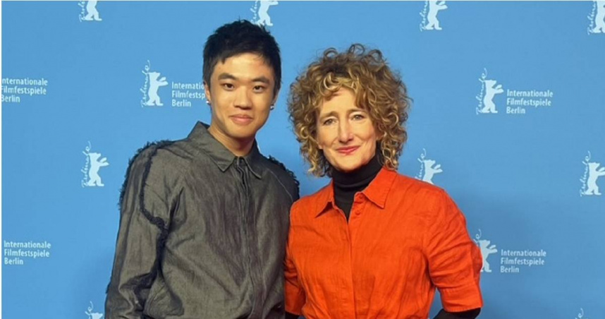 潘親御登上柏林影展。（圖/小間影藝提供）