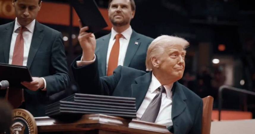 美國總統川普。（圖／X@realDonaldTrump）