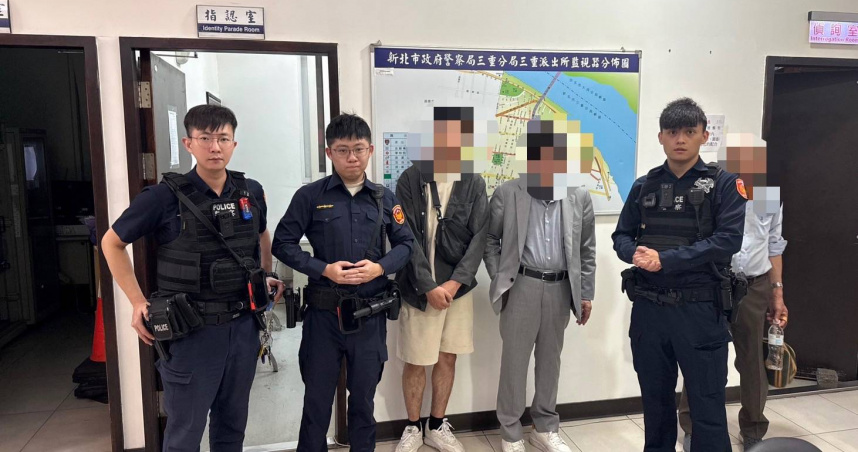 日本籍老翁兒子失散多年，近日跨海2000公里來台尋親，在警方的幫助終於父子團圓。（圖／翻攝畫面）