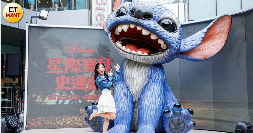 百萬YouTuber金針菇是20年的史迪奇鐵粉。（圖／趙文彬攝）