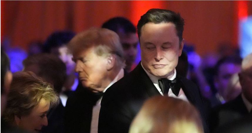 美國特斯拉執行長馬斯克與總統川普翻臉，揚言成立新政黨「美國黨」，引發美政壇震撼。（圖／達志／美聯社）