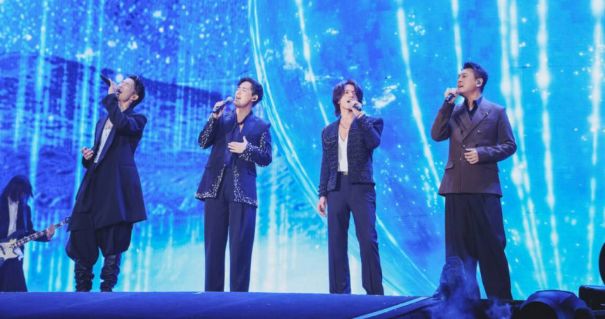 F4世紀合體。（圖／相信音樂提供）