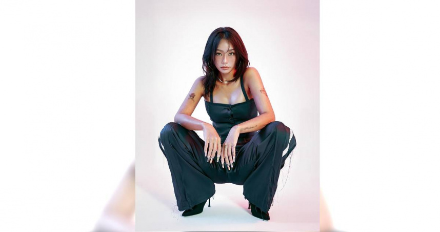 孝琳宣布登上澎湖追風音樂燈光節。（圖／交通部觀光署澎湖國家風景區管理處提供）