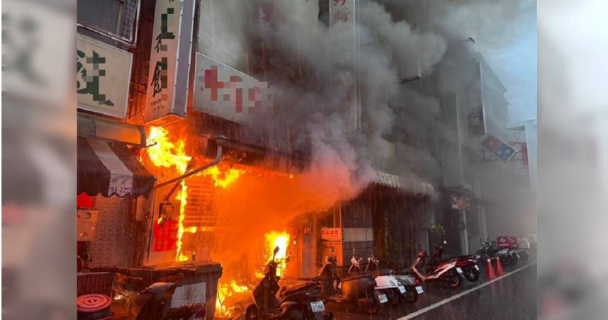 台中太平牛肉麵店惡火！1家5口「2歲女童、50歲男」送醫不治