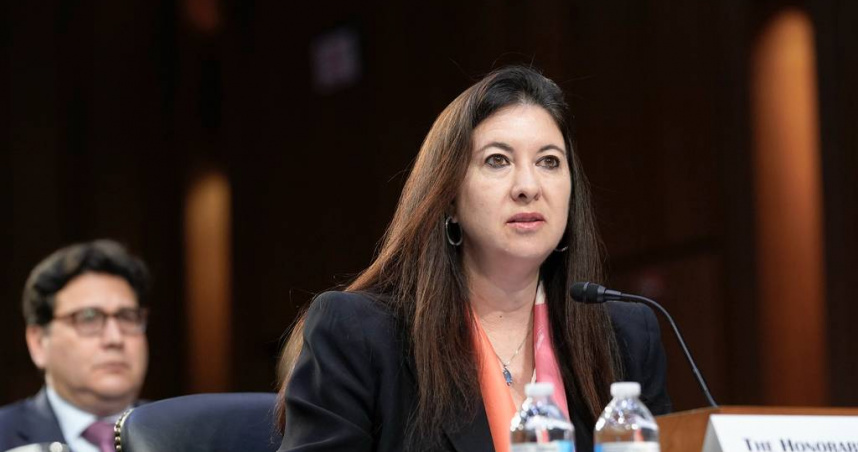 美國聯準會理事庫格勒宣布將於8月8日辭職。（圖／達志／美聯社）