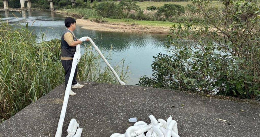 台水27日發現基隆河遭油污污染，30日宣布補償措施，盼司法單位追緝污染者。（圖／報系資料照）