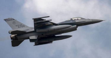 與失事戰機同型的F-16。（圖／翻攝自IDF經國號粉絲專頁）