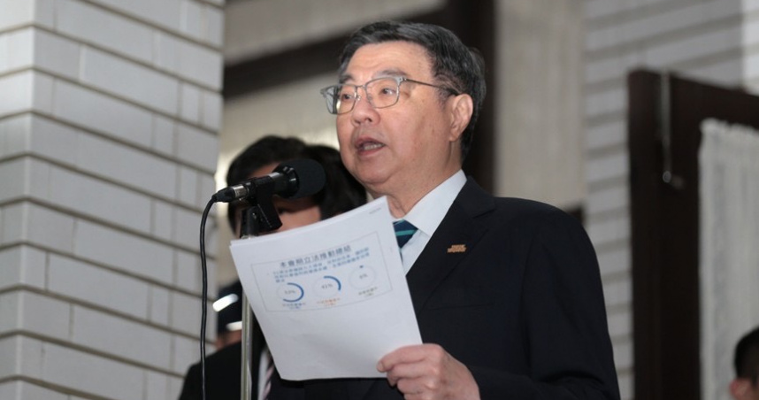 閣揆卓榮泰（圖）重申政院對國際油價動盪的多項因應方案。（圖／周志龍攝）