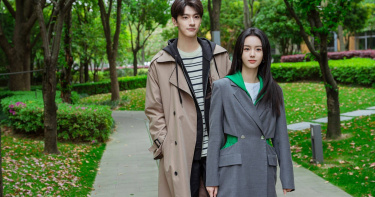 林一(左)和周一(右)在《別對我動心》雙向暗戀。（圖／八大電視）