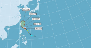 鳳凰路徑再東修!雨勢「越晚越大」 周五六最靠近台灣
