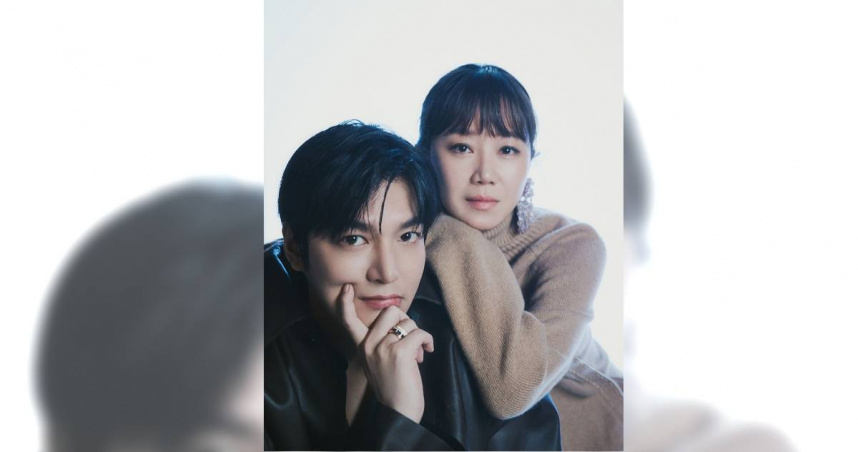 李敏鎬與孔曉振在韓國太空影集《問問星星吧》首次攜手合作。（圖／Netflix提供）