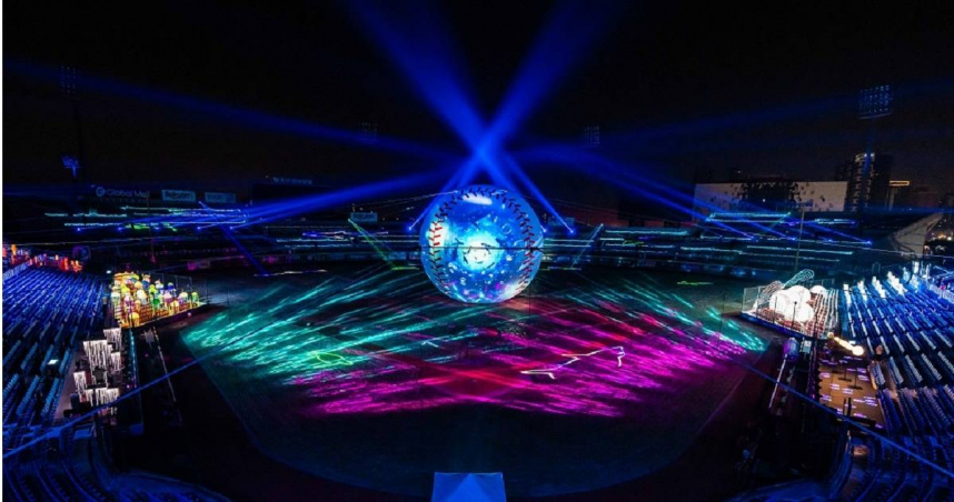 光耀之球。（圖／交通部觀光署臉書）