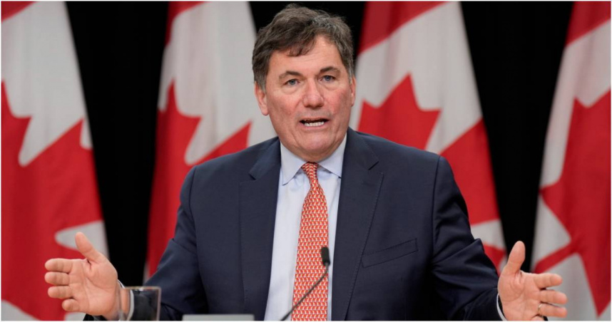 加拿大財政部長勒布朗（Dominic LeBlanc）。（圖／美聯社／達志）