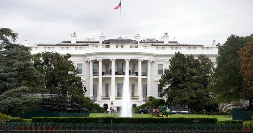 白宮。（圖／達志／美聯社）