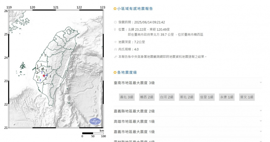 （圖／翻攝自中央氣象署）