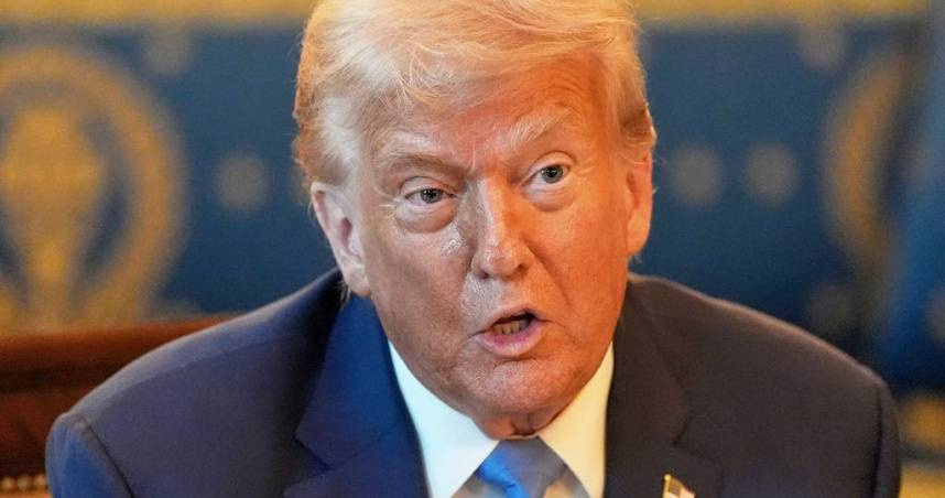 川普自今年一月重返總統寶座後，國會共和黨人表現出前所未有的配合態度。（圖／美聯社／達志）