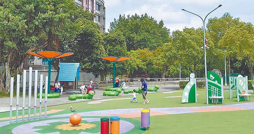台北市兒童遊戲場遊具設施部分檢驗不合格，甚至也未圍設警示帶仍持續使用，恐有安全疑慮。圖為兒童遊戲場示意圖。（圖／報系資料照）