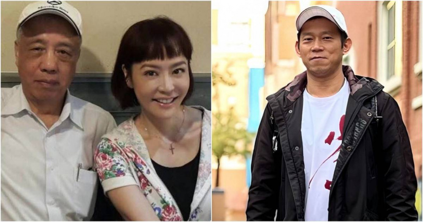 唐玲爸爸(左圖左)也是肺腺癌過世。(圖/翻攝臉書/唐玲、顏正國)