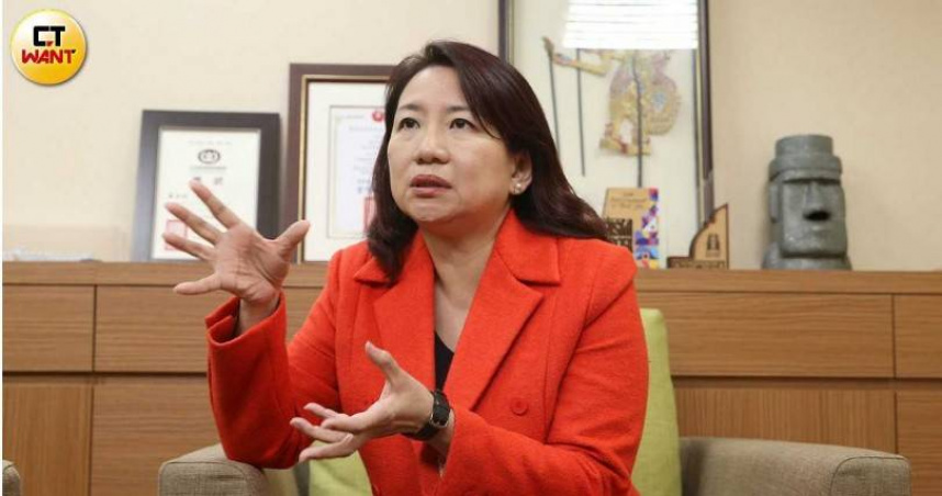 民進黨立委羅美玲揭露，公部門資安人力缺口，要求數發部補齊。（資料圖／趙世勳攝）