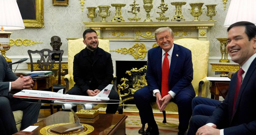 川普推動俄烏和平草案遭批過度親俄，方案內容引發歐美政界震撼。（圖／達志／美聯社，下同）