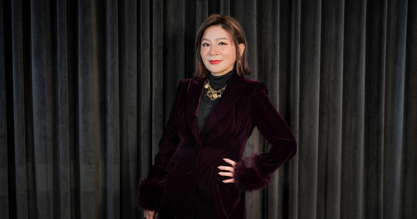 王彩樺坦言和黃明志兩人私下並不熟，總共只見過4次面。（圖／萬星傳播提供）