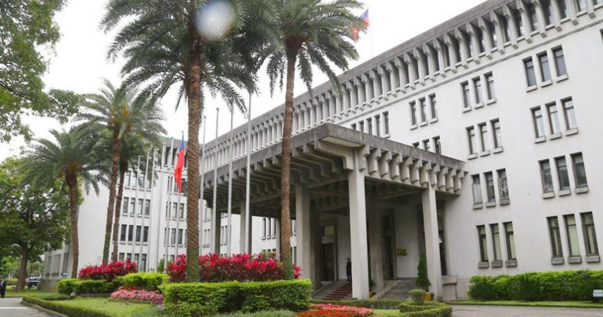 外交部強調會促請柬埔寨政府將晚安小雞遣返回台。圖為外交部外觀。（圖／CTWANT攝影組）