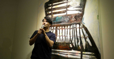 郭彥甫屏東開個展 從畫作走一遭人生旅行