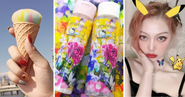 萌萌皮卡丘、冰淇淋刷具、躲在花園裡的HelloKitty 這些IG上超火紅的可愛美妝拜託告訴我哪裡買的到!