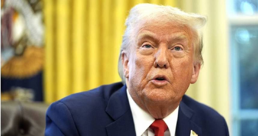 美國總統川普宣布將對所有進口鋼鋁課25％關稅。（圖／美聯社）