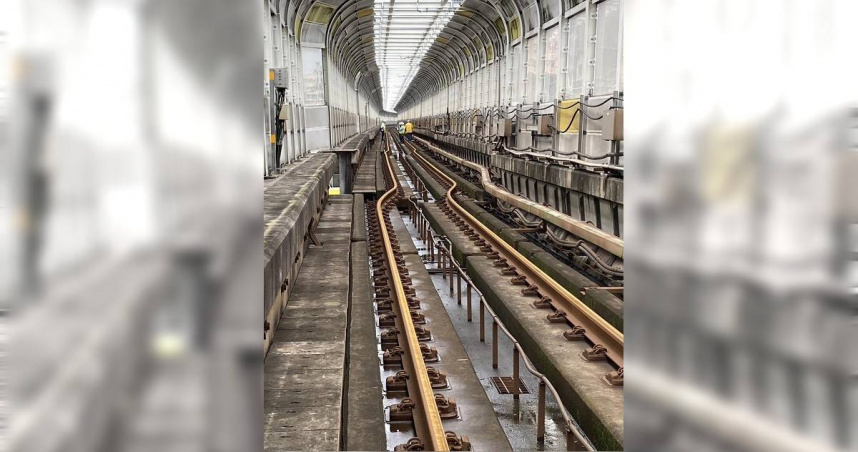 0403環狀線板新—橋和間位移狀況。（圖／新北巿政府提供）