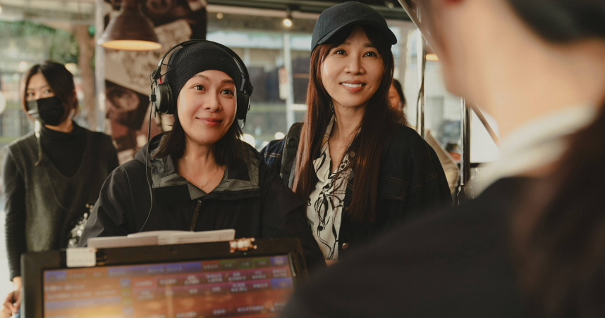 謝盈萱排戲時因劉若英落淚。（圖／Netflix提供）